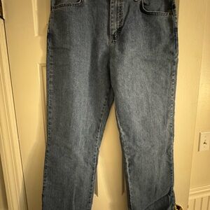 Lee Women's Relaxed Straight Leg Blue Jeans